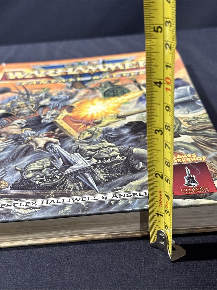 Fantasy Battle Warhammer Games Workshop Citadel 1987 Book