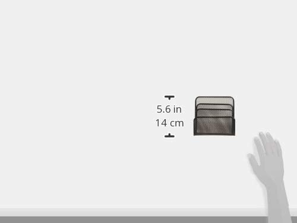 Mesh Vertical Desktop File Sorter 5.6" X 5.3"