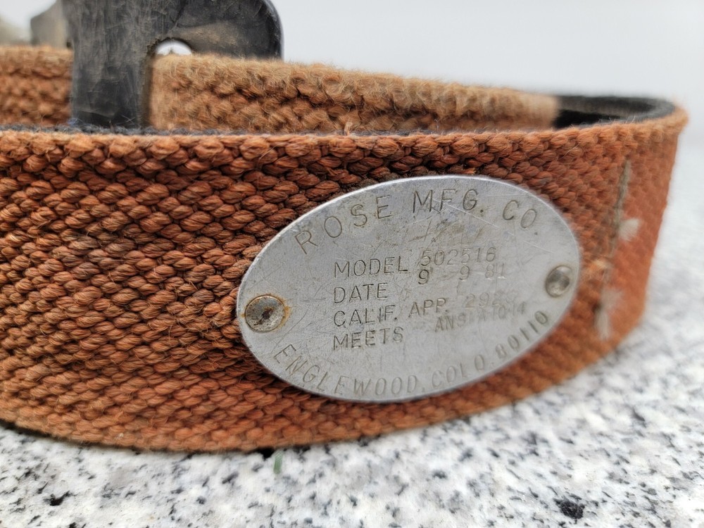 Rose Manufacturing 502516 Belt Harness Construction a-x