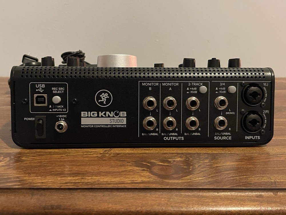 Mackie Big Knob Studio Monitor Controller and Interface