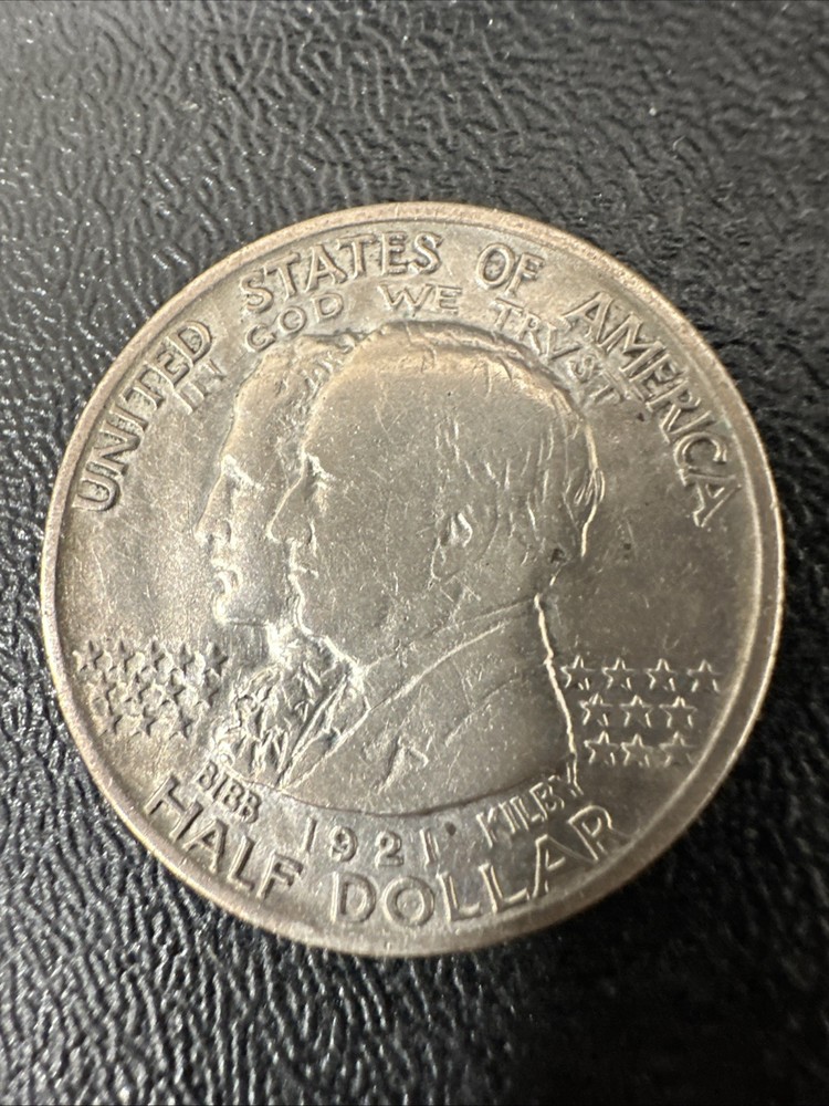 1921 Alabama Commemorative Silver Half Dollar Centennial Rare Superb!