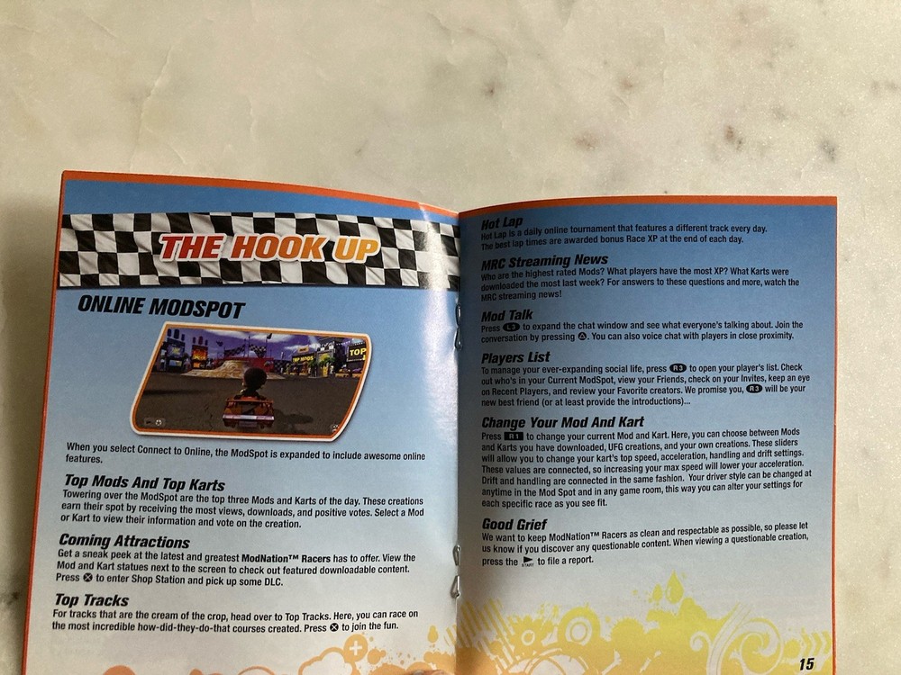 ModNation Racers | PS3 | Manual Only