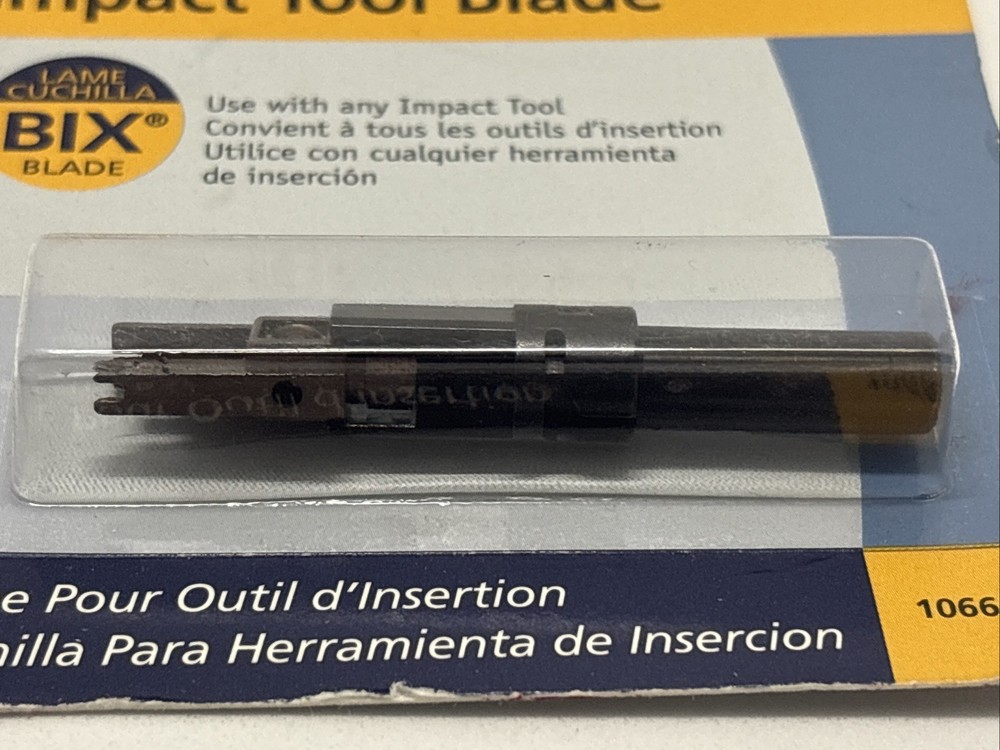 Fluke EverSharp 10665000 BIX Impact Tool Blade – New