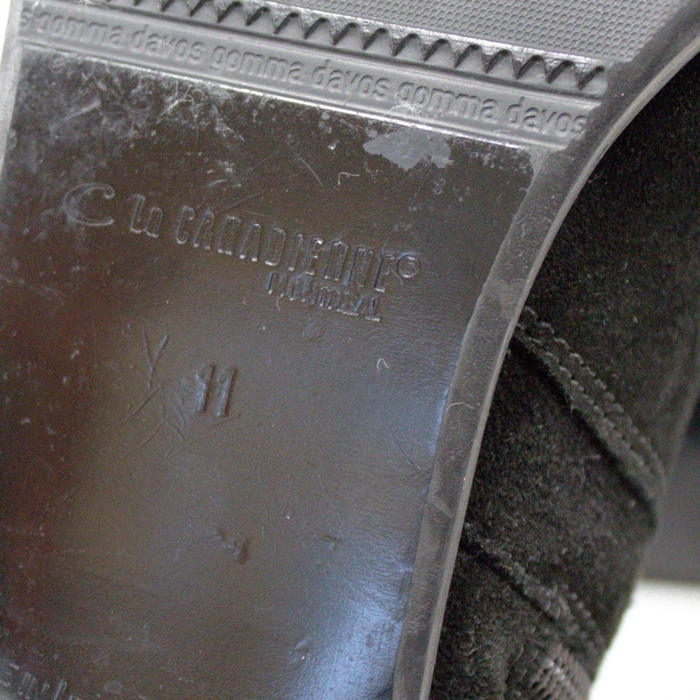 La CANADIENNE Black Leather Booties