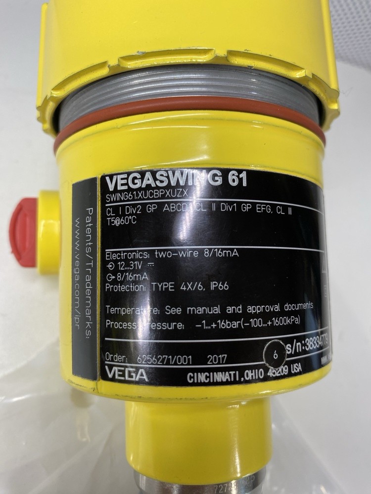 VEGA Vegaswing61 XUCBPXUZX Level Switch