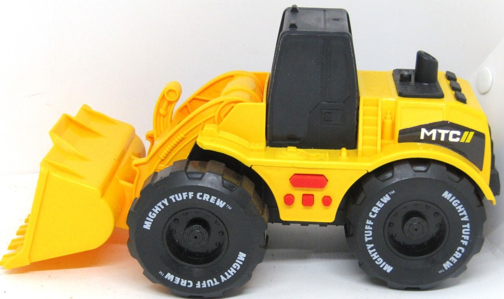 Mighty Tuff Crew Construction Front Loader with Lights and Sound.