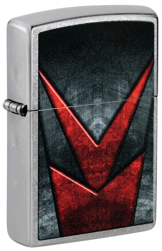 Zippo Metallic Pattern Design Street Chrome 46163