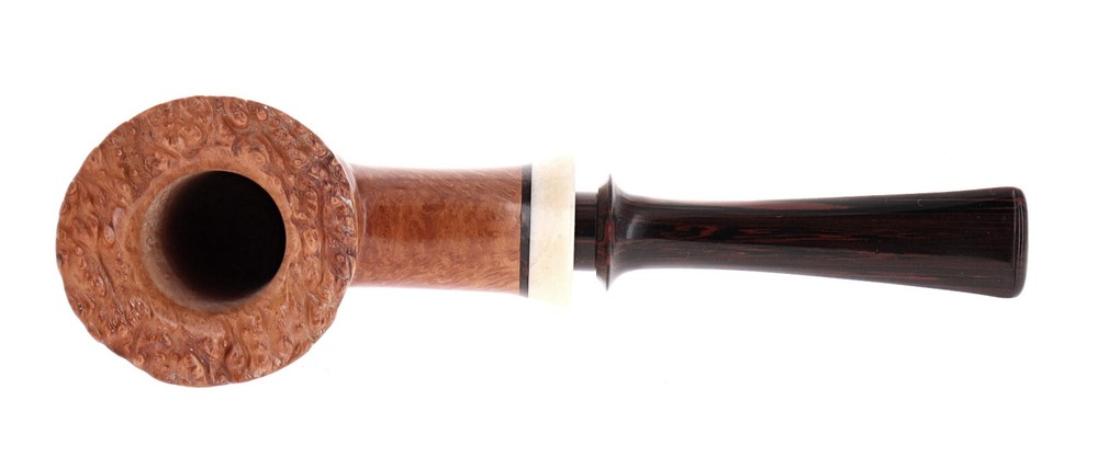 Pipe Damini clear smooth shape "giraffa" freehand chimney barktop