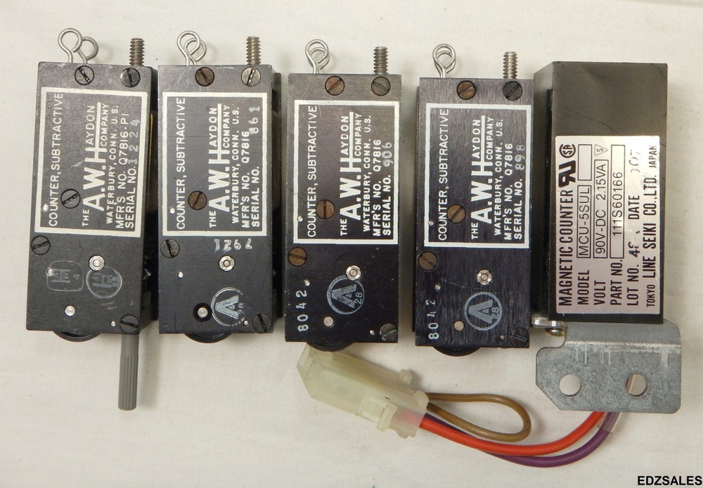 13 Counter Modules - Haydon, Seiki, Durant, Hobbs, ITT