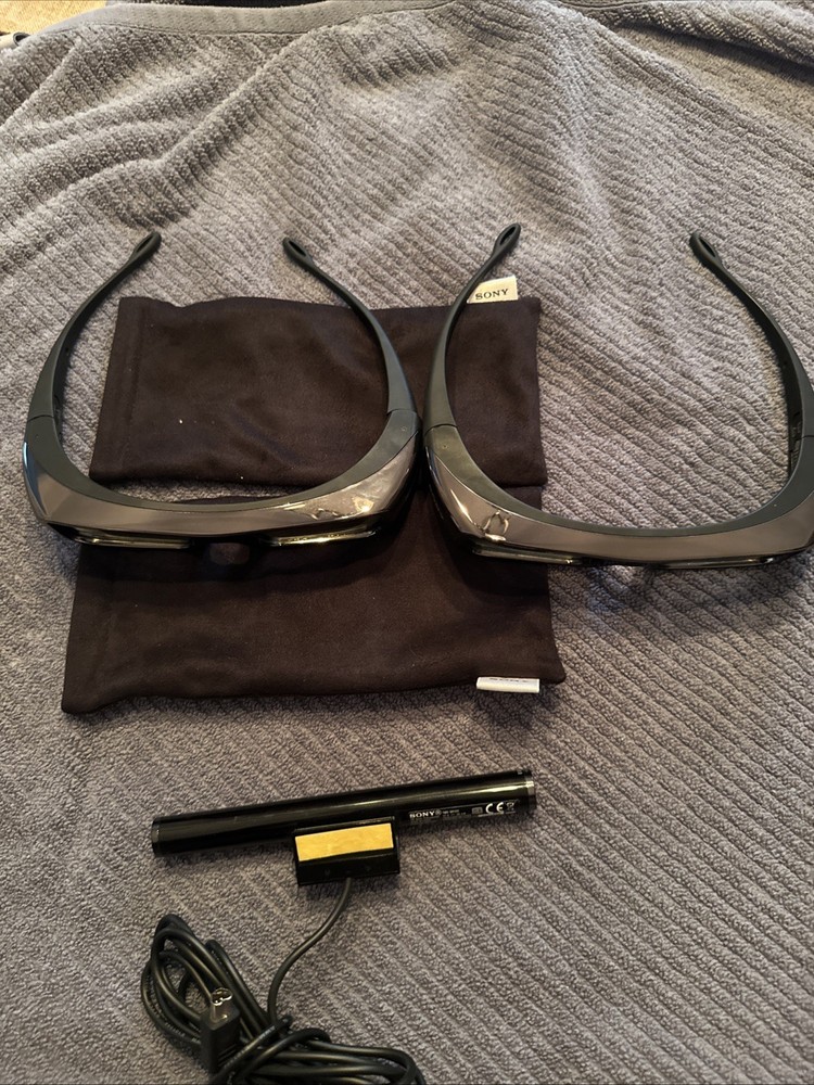 Sony 3D Glasses 2 Pack And 3D Sync Transmitter