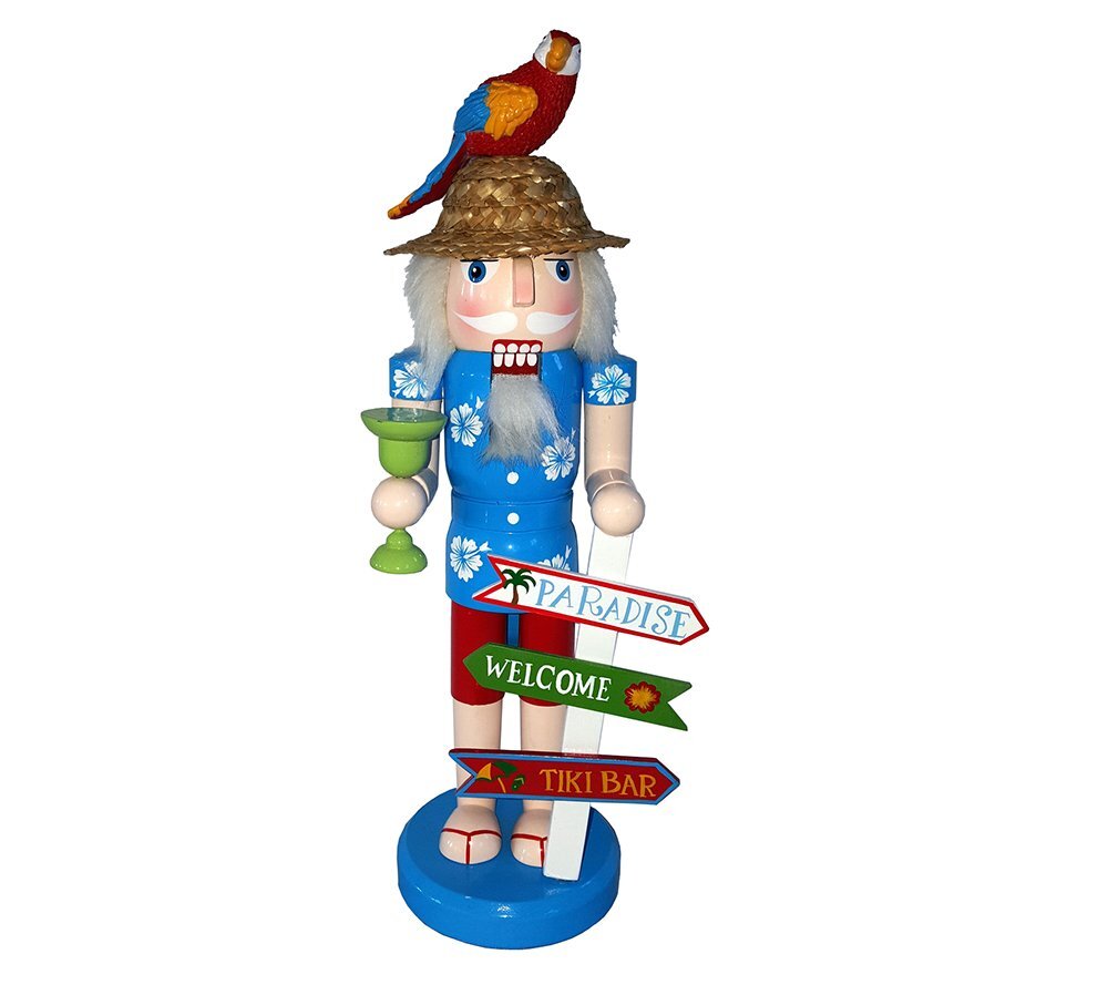 Santa's Workshop 70874 Welcome to Paradise Nutcracker 14"