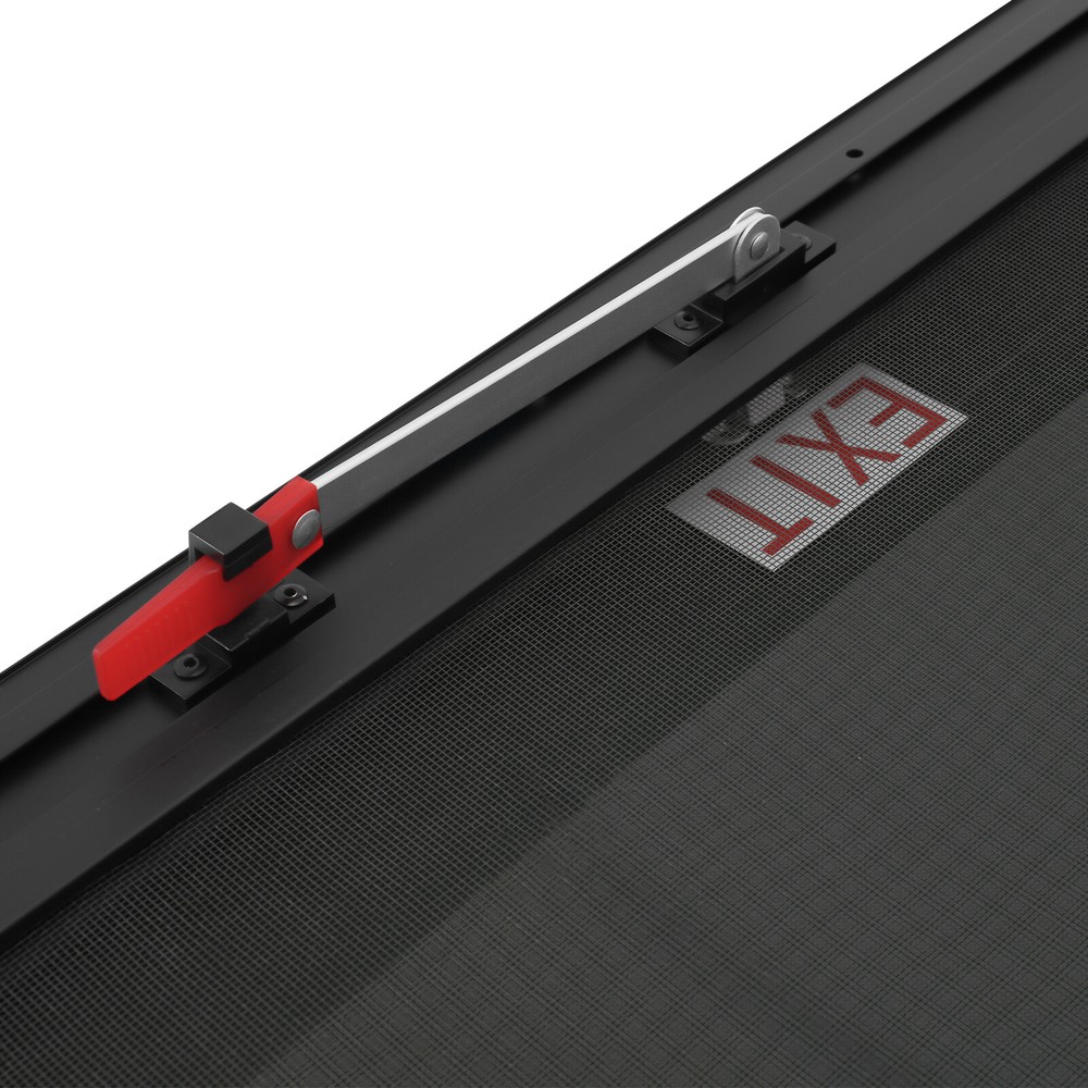 RV Exit Window Push Out Glass Camper 38-42mm Rectangular Window Venting Window