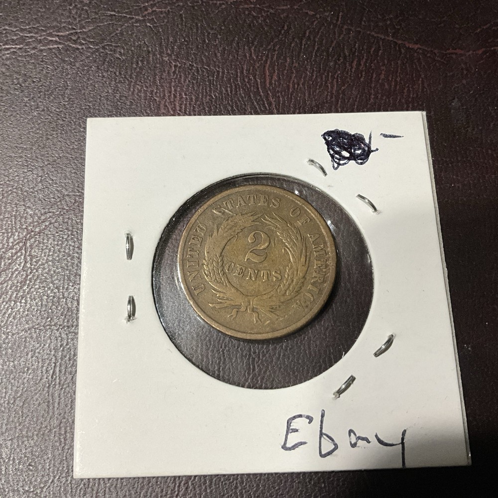 First Year 2 Cent Piece 1864.