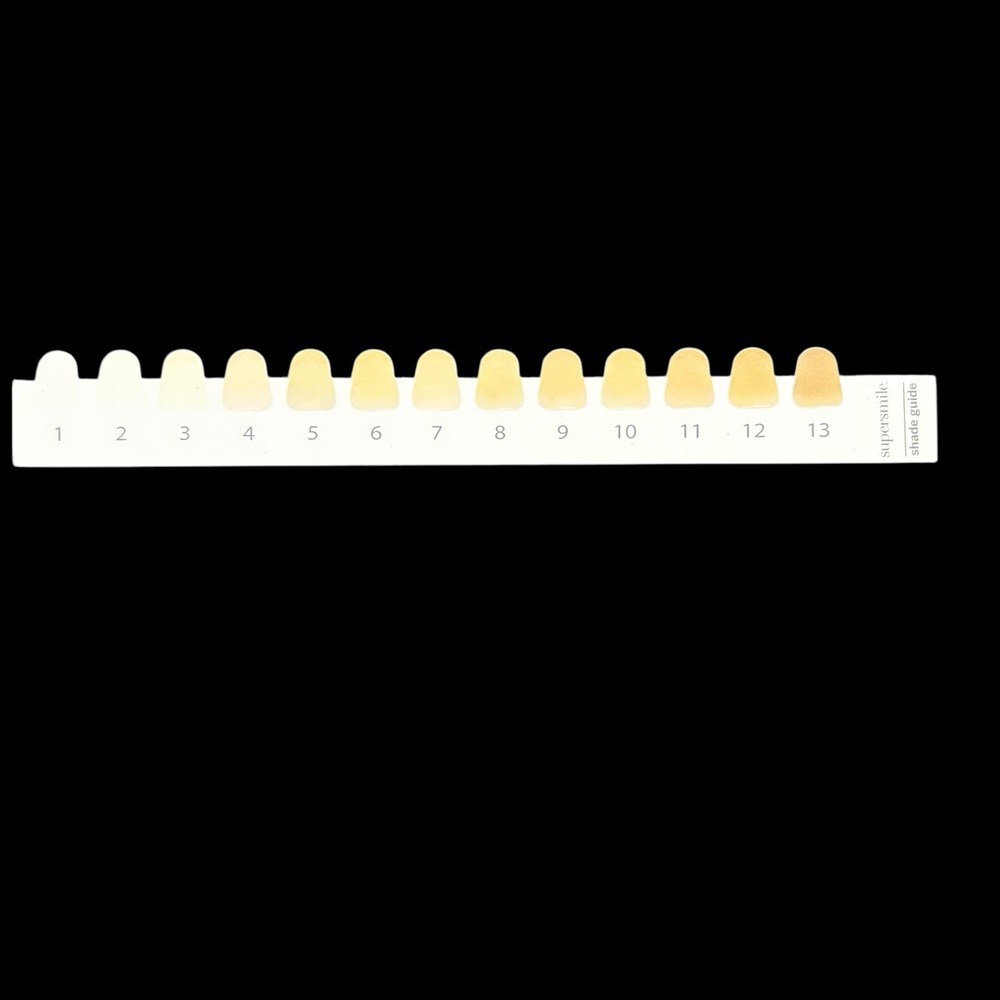 Supersmile Teeth Whitening Kit Toothpaste Accelerator Toothbrush Shade Guide