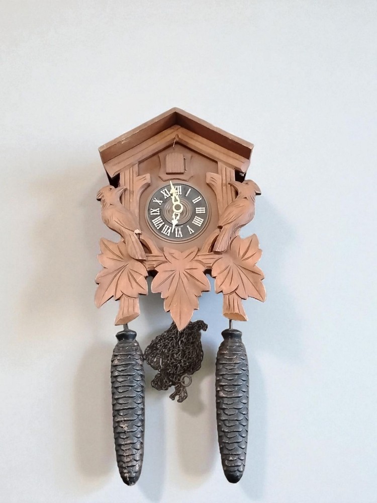 Vtg Germany Cuckoo Clock Untested May Work Or Fix Only What U See In Pic.