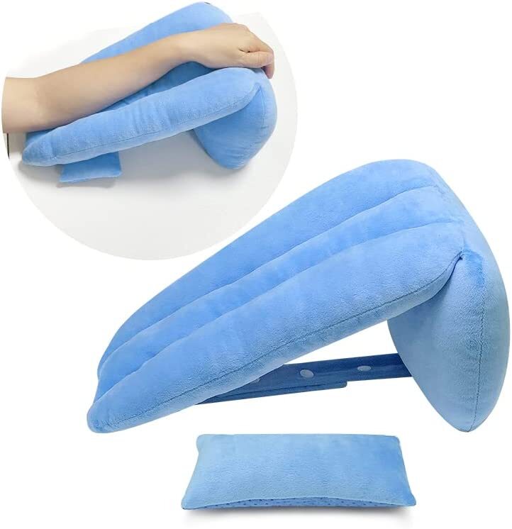 Arm Elevation Pillow Support Wedge with Mouse Wrist Pad Elevating Arm Medical
