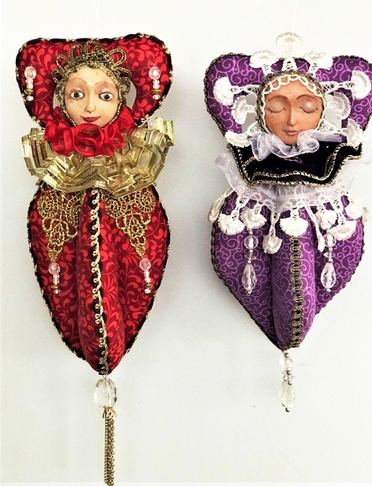 "Baroque Style Ornaments" Mixed Media Pattern by Michelle Munzone