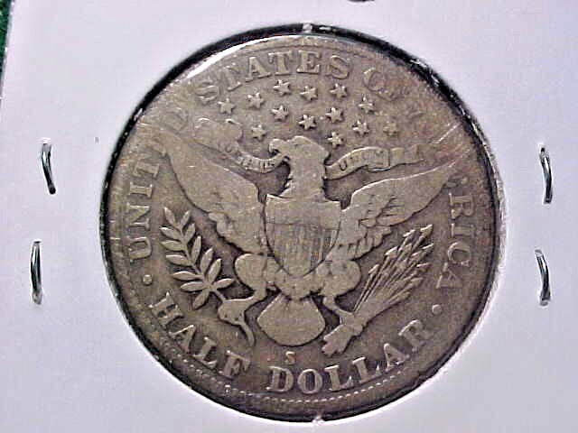 1915-S Barber Half Dollar