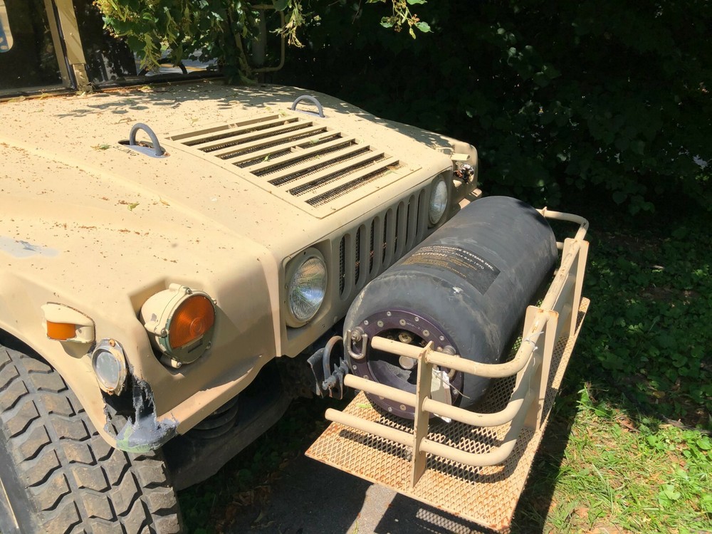 LOT HMMWV Front Cargo Storage Basket plus BRUSH GUARD