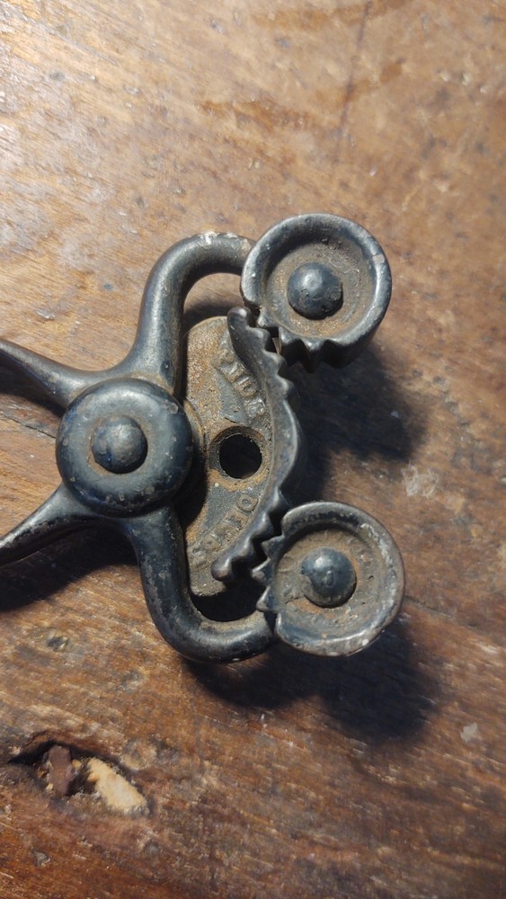 1863 Hardware, Improved Window Sash Fastener" C. B. Clark