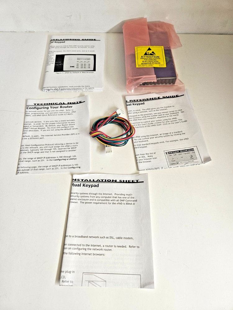DMP EPAD Internet Keypad NEW Old Stock
