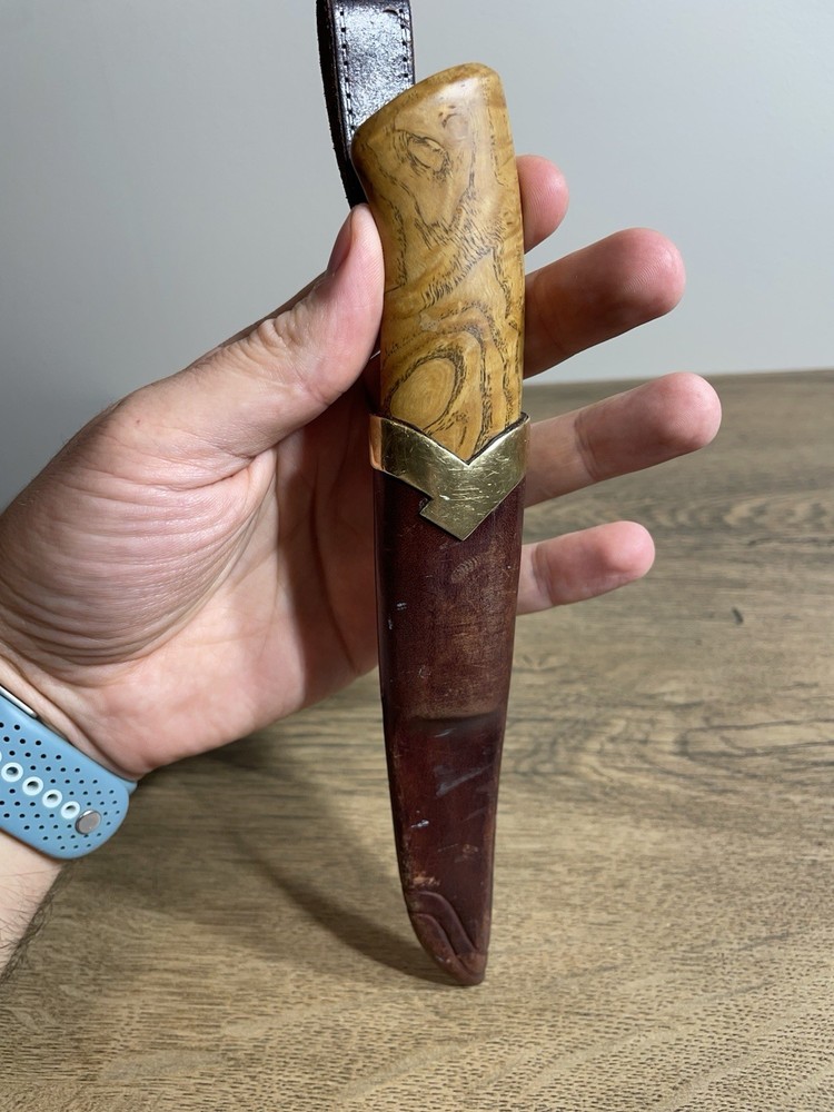 Exclusive handmade knife from a Norwegian master