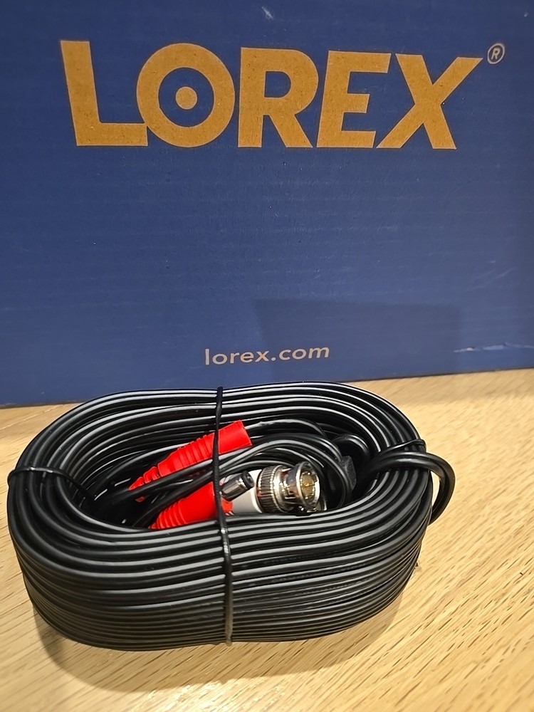Lorex BNC Video/Power Cable 60ft for Camera Systems