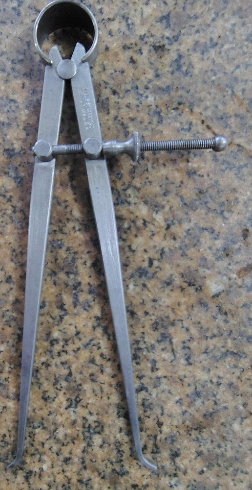 🗽 VINTAGE  STARRETT 8-1/2" ID CALIPER