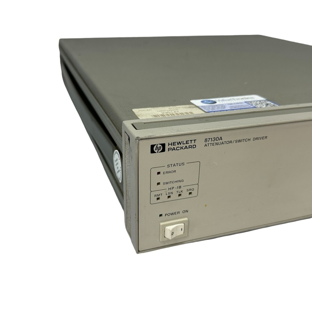 HP Hewlett Packard 87130A Attenuator / Switch Driver