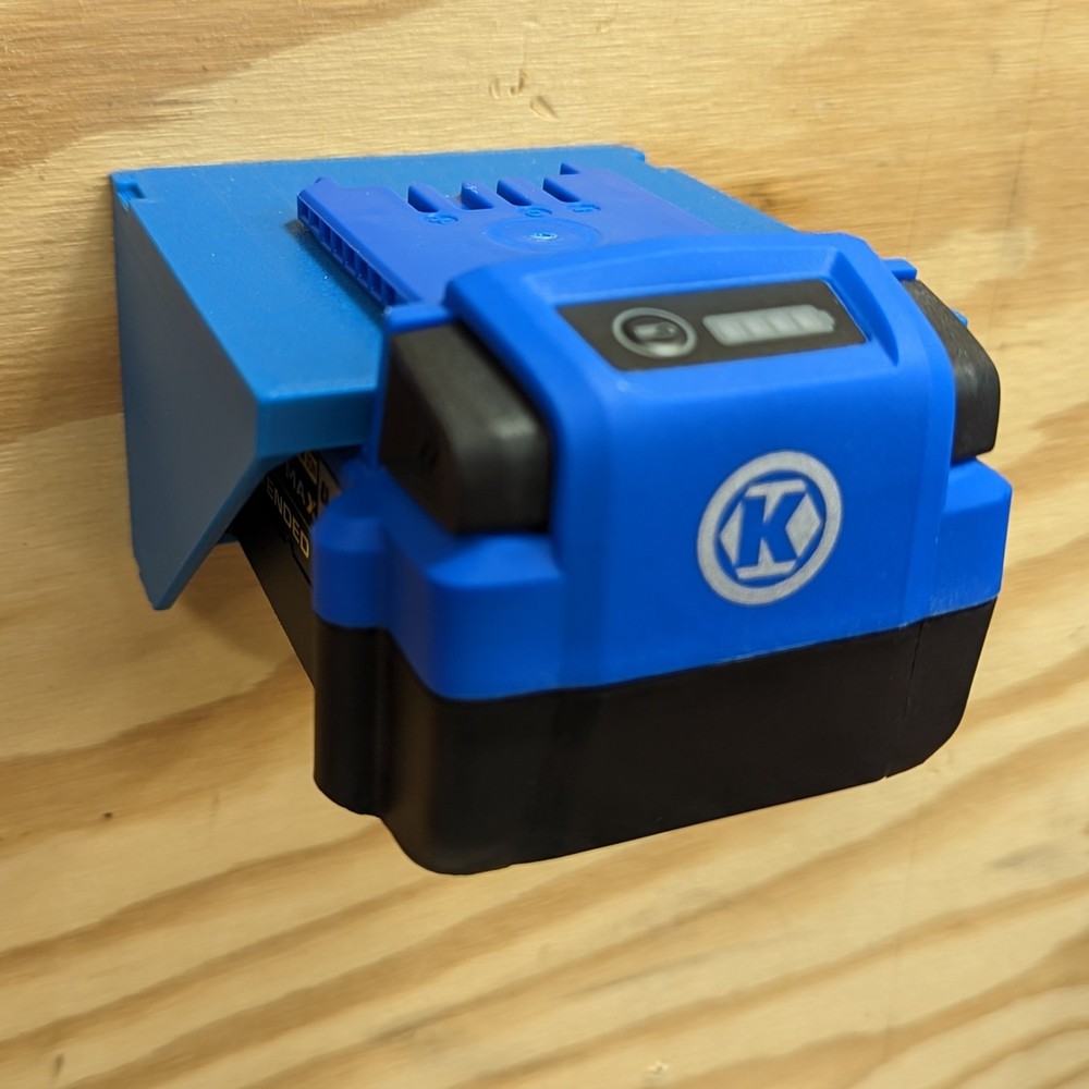 Kobalt 24V battery wall mount