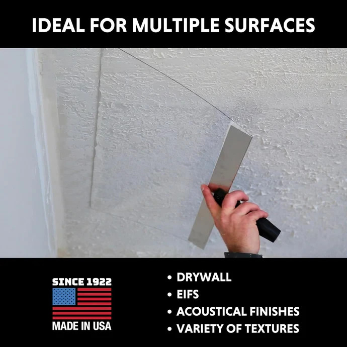 Advance Tools Drywall Knock Down Knife Angled 22"