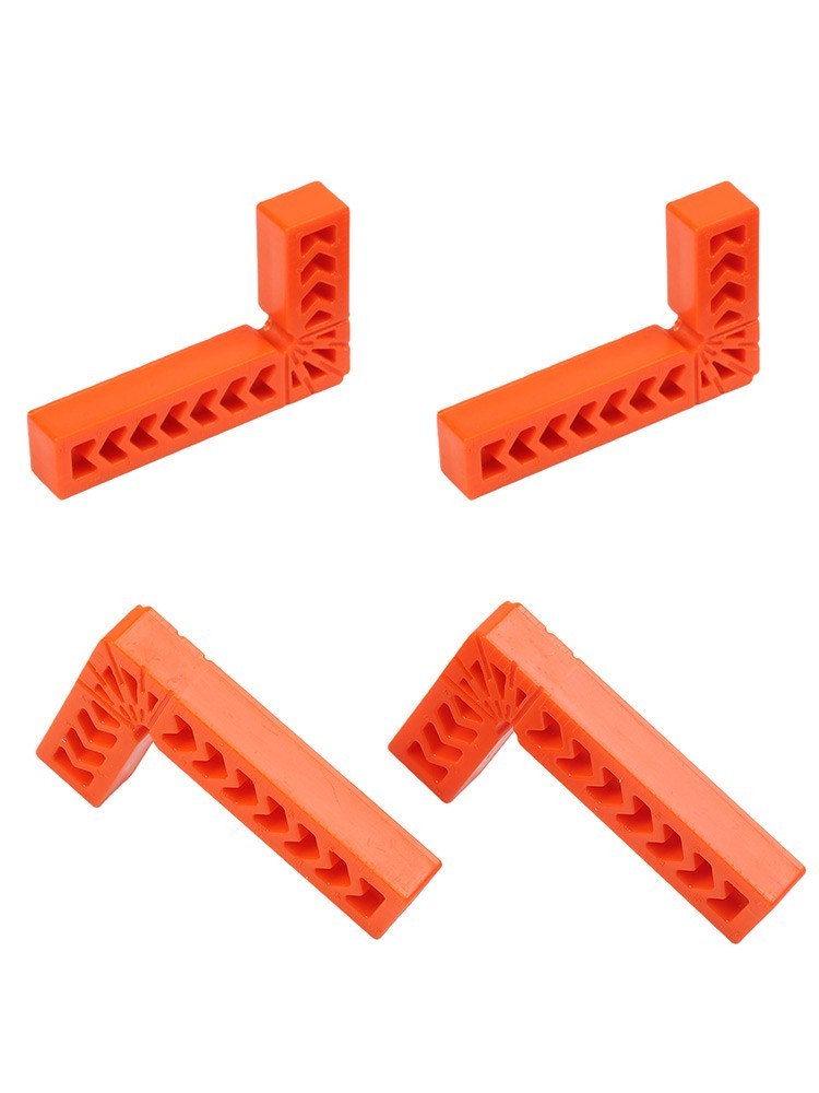 Secure Angles in Woodworking 90 Degree Auxiliary Positioner Tool 4 Pack