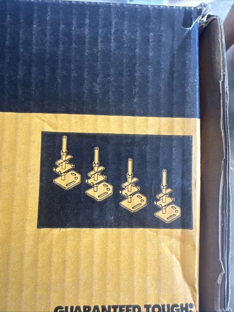 DEWALT Adjustable Leveling Floor Mounting Kit for DXST Storage Racks DXSTA04MP