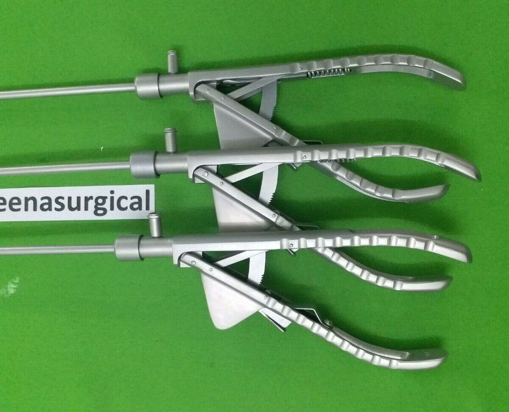 3pc Needle Holder 5mmx330mm Laparoscopic Endoscopy Surgical Instruments