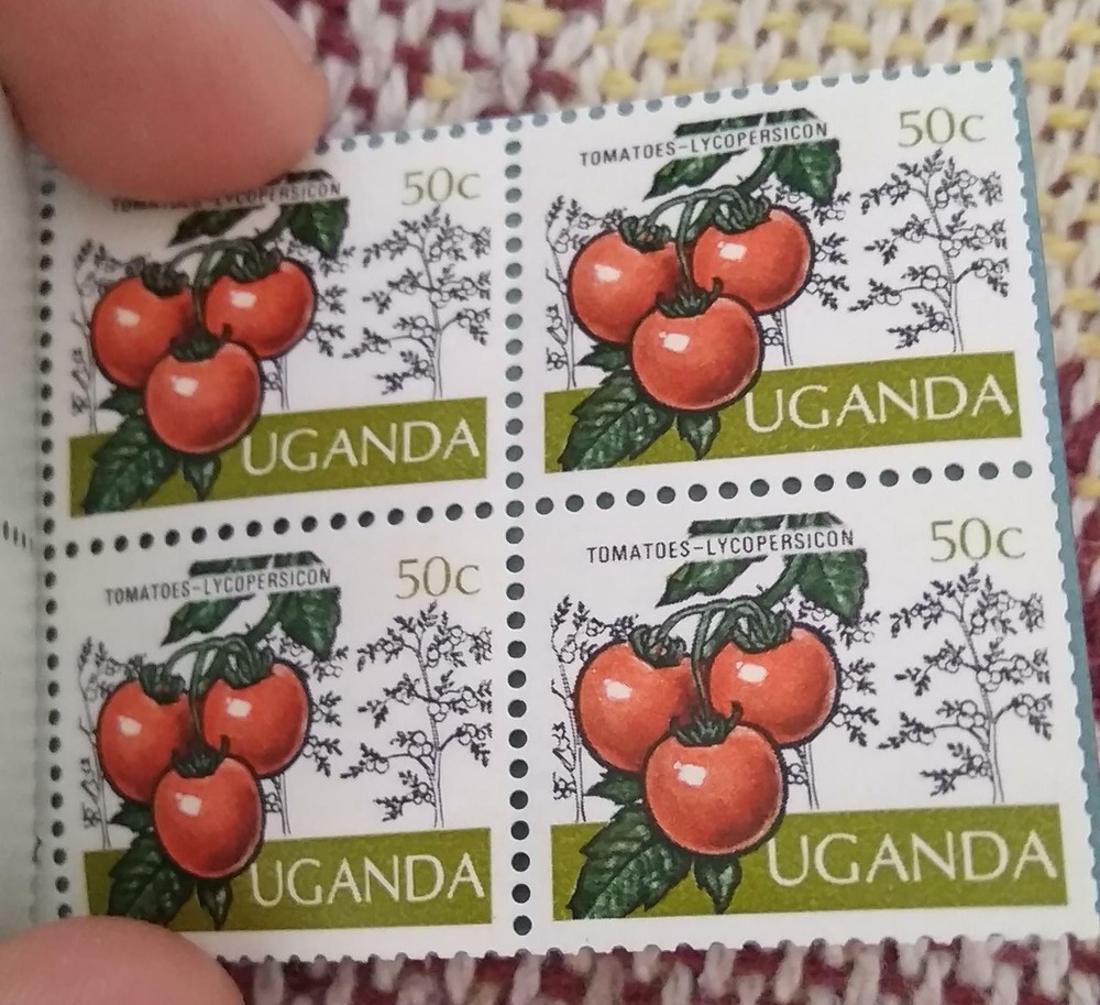 L3121 UGANDA POSTAGE STAMPS BOOKLET 5/- INCOMPLETE