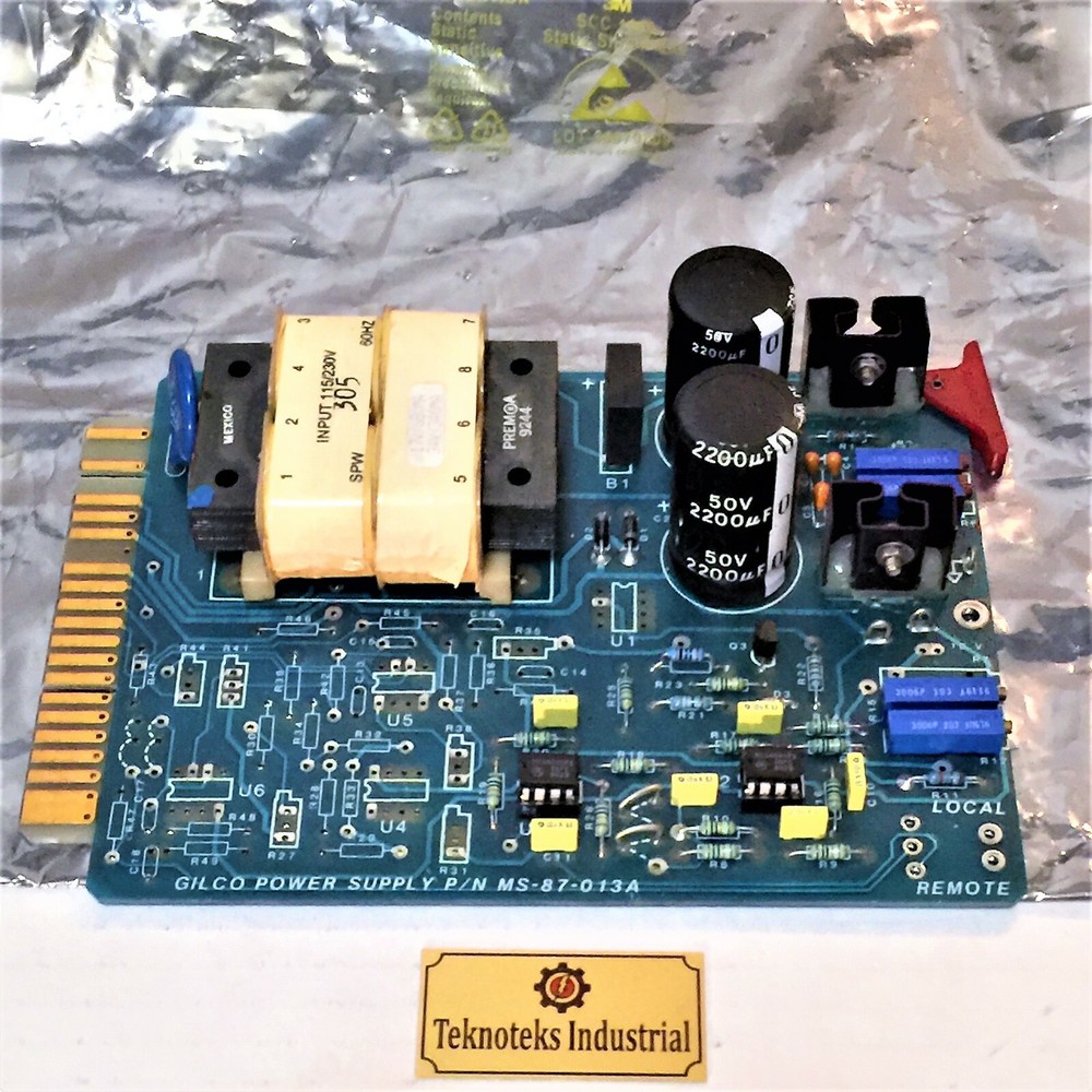 GILCO MS-87-013A POWER SUPPLY BOARD / MODULE