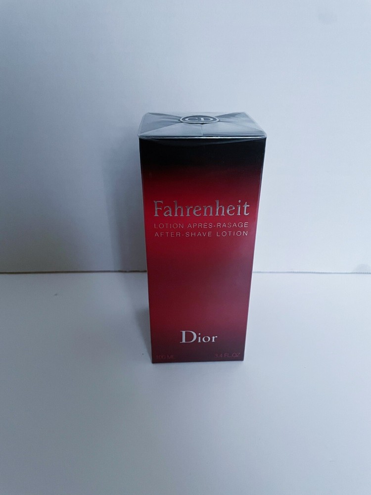 FAHRENHEIT By DIOR 3.4 oz/100 ml After-Shave Lotion Splash 2016 NIB Sealed