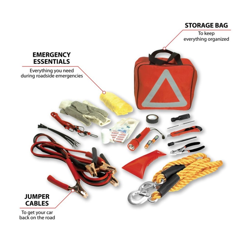 Performance Tool W1555 Deluxe Roadside Emergency Kit