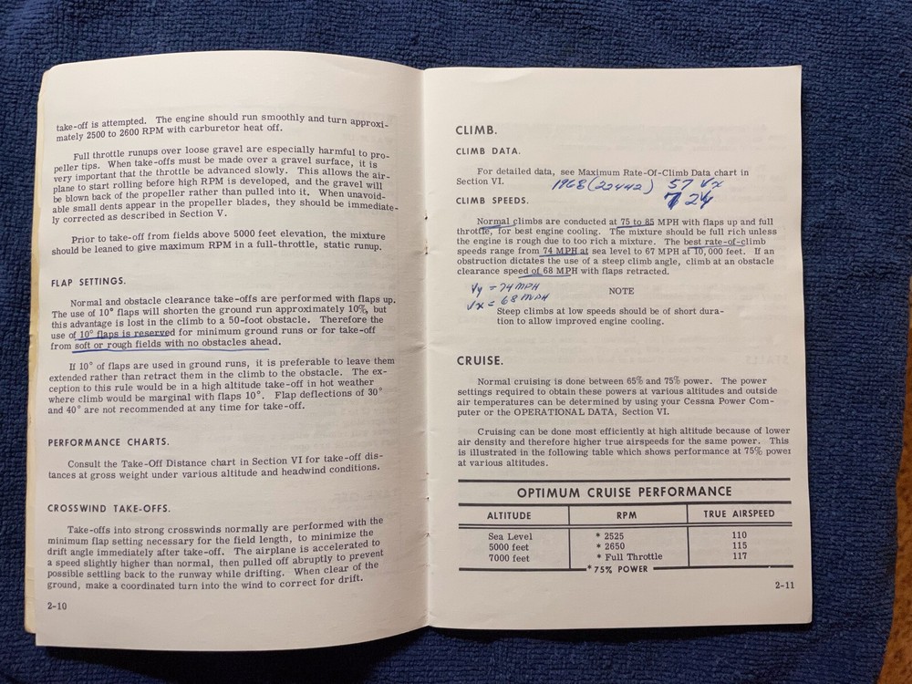 1970 Cessna 150 Owner's Manual