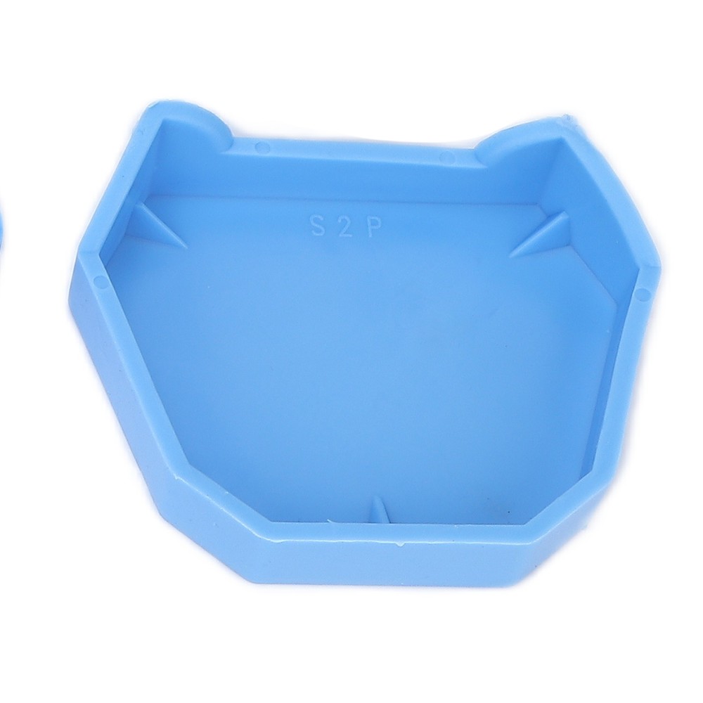 6pcs Dental Lab Model Base Silicone Dental Lab Loading Blue For Dentists