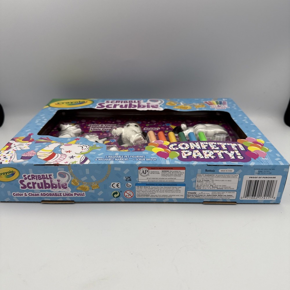 Crayola Scribble Scrubbie, Confetti Party Pack