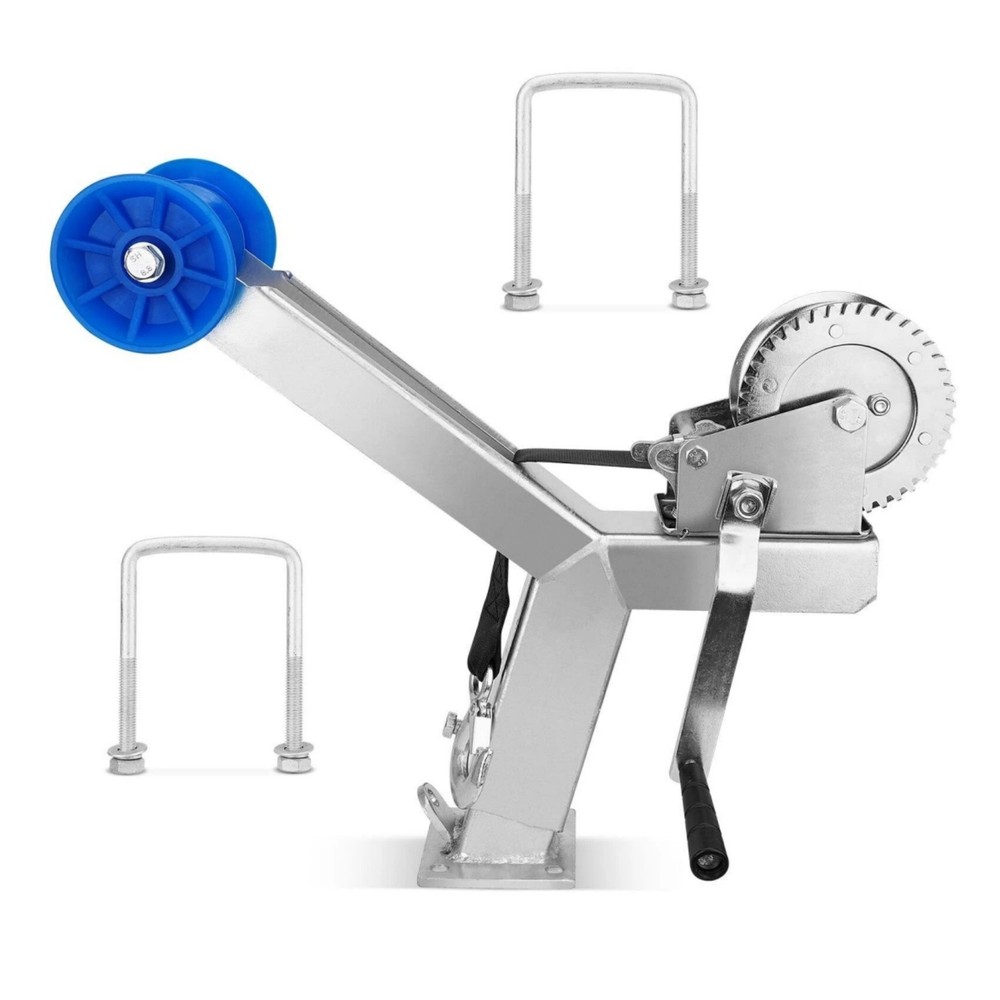 Adjustable Boat Trailer Winch Stand with Roller, Boat Trailer Winch Post