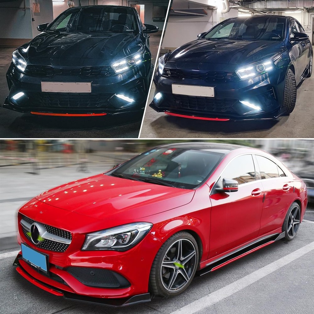DREAMIZER Universal Front Bumper Lip Chin Spoiler Splitter Diffuser Protector...