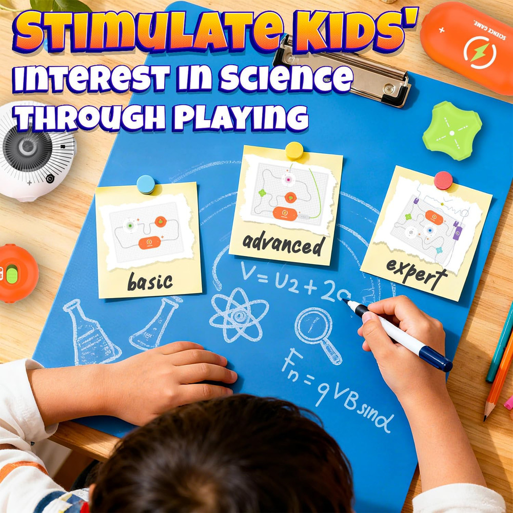 Science Kits for Kids | STEM Toys for Kid, Electronics Exploration Kit,