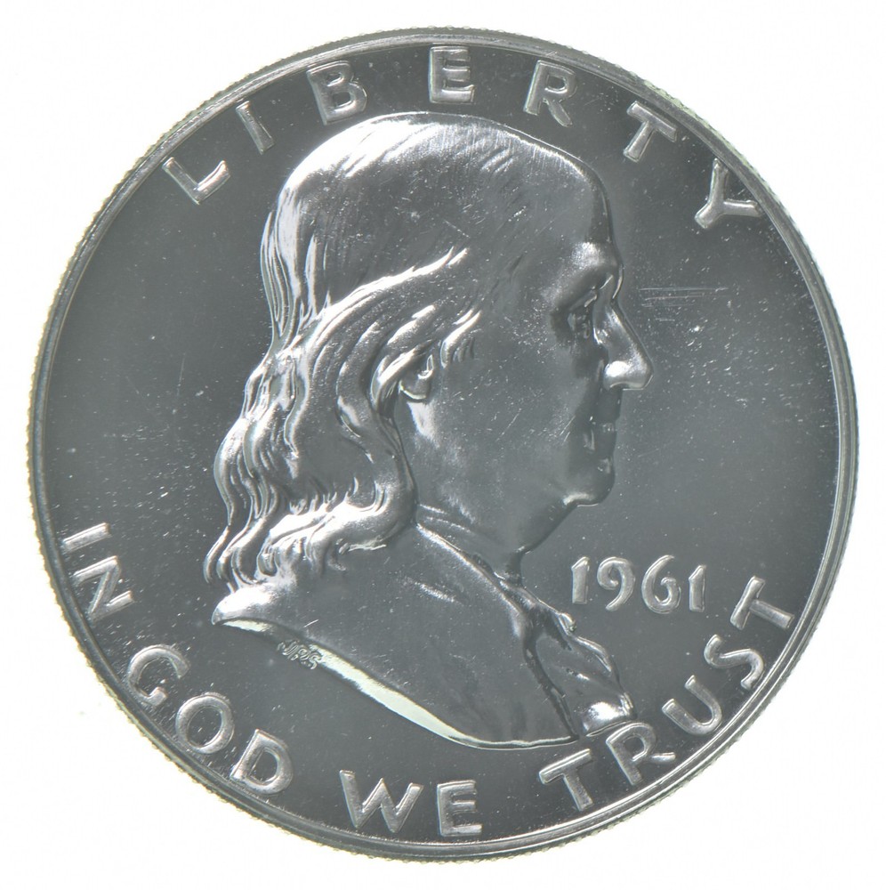 1961 Proof Franklin Half Dollar 90% Silver
