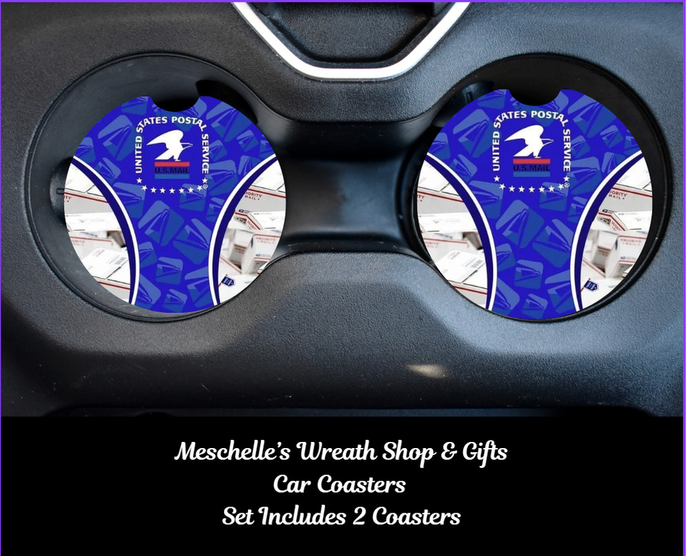 USPS Car Coasters