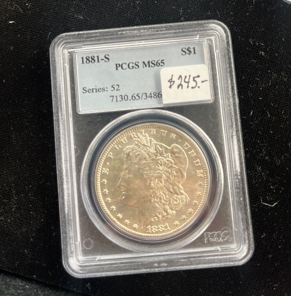 1881-S- PCGS MS65 Series:52- Morgan