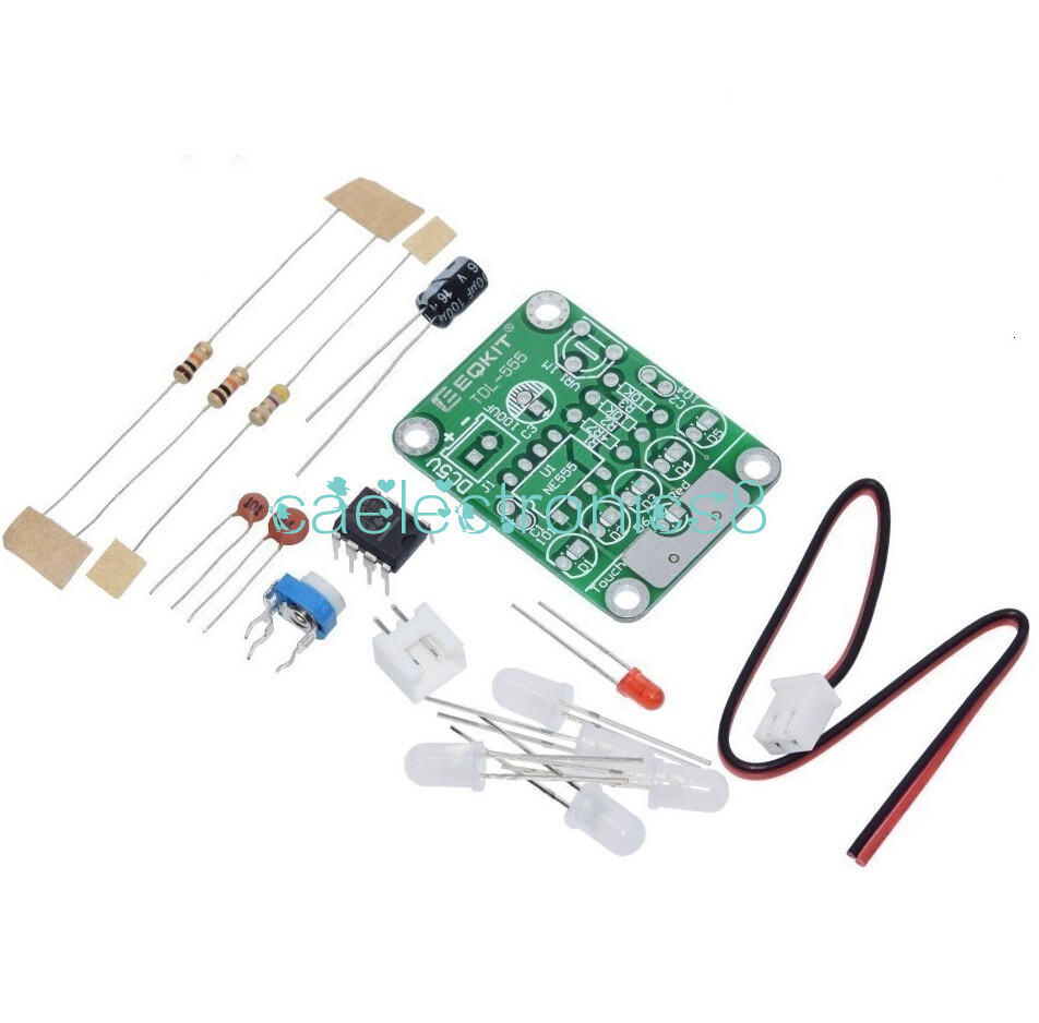 NEW DIY Dc 5V Touch Delay Light Electronic Touch LED Board Light CA