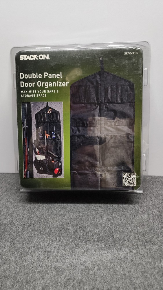 Gun Safe Door Panel Organizer STACK-ON Double Panel Gun Safe door Organizer NEW