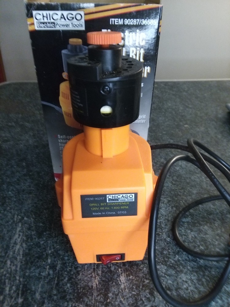 Chicago Electric Drill Bit Sharpener 36585